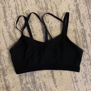 Women’s Athleta sports bra, black, size M